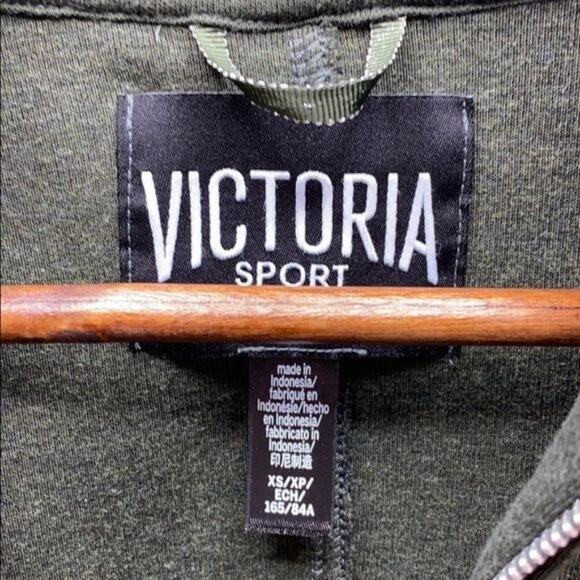 Victoria Sport green full zip jacket Extra Small - Picture 3 of 7